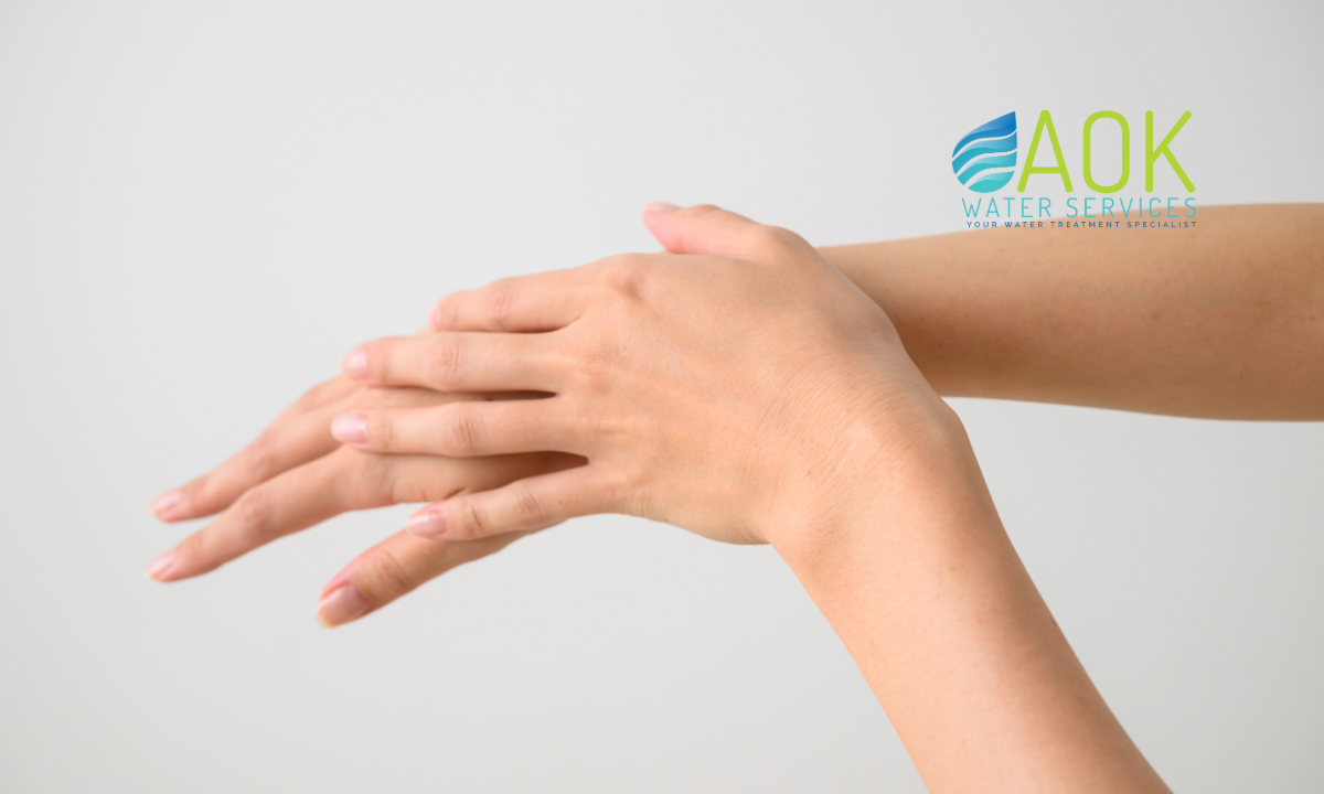 dry skin after shower Seminole FL, chlorine in shower water Florida, hard water skin damage Pinellas, Seminole FL water softener solutions, itchy skin from tap water, shower filter Seminole Florida, soft water for dry skin FL, remove chlorine from water Largo, water softener install Seminole FL, best water treatment for skin FL, Seminole home water problems, whole house filter Florida skin, AOK Water Services Pinellas County